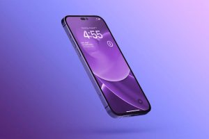 آیفون 14 بنفش