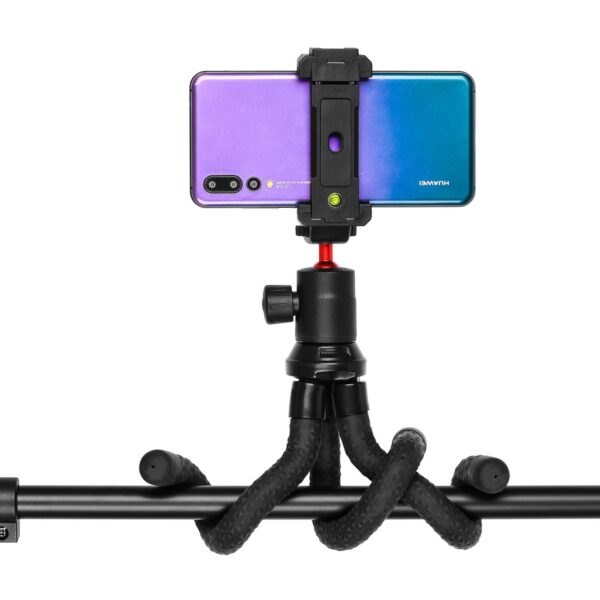 سه پایه موبایل و دوربین پرودو Porodo Flexible Foldable and Extendable Tripod