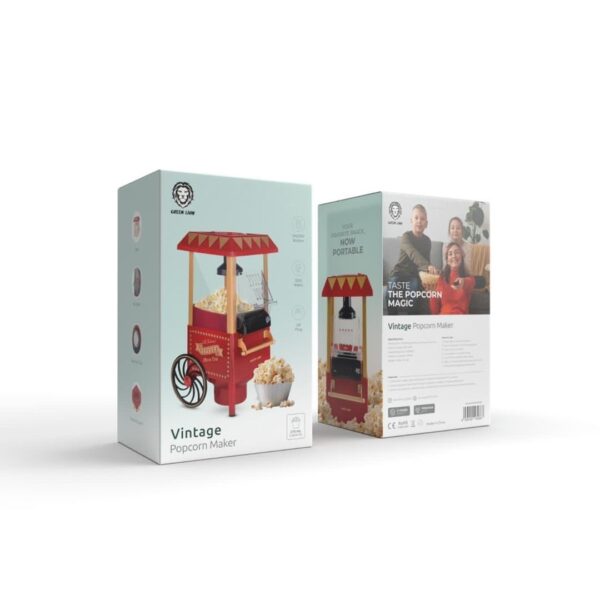 پاپ کورن ساز وینتیج گرین Green Vintage Popcorn Maker