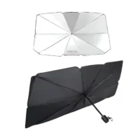 چتر آفتابگیر شیشه جلو اتومبیل Green Car Windshield Sunshade Umbrella