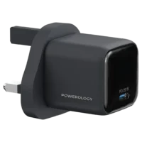 شارژر 25 وات پاورولوژی مدل Volt-X Mini GaN به رنگ مشکی