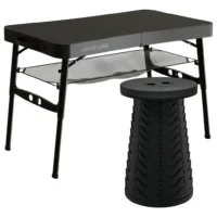 Green Lion Foldable Travel Camping Table & Stool ست میز و صندلی