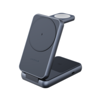 شارژر بی‌سیم ۳ کاره مدل Levelo Aeris 3 in 1 Foldable Wireless Charger