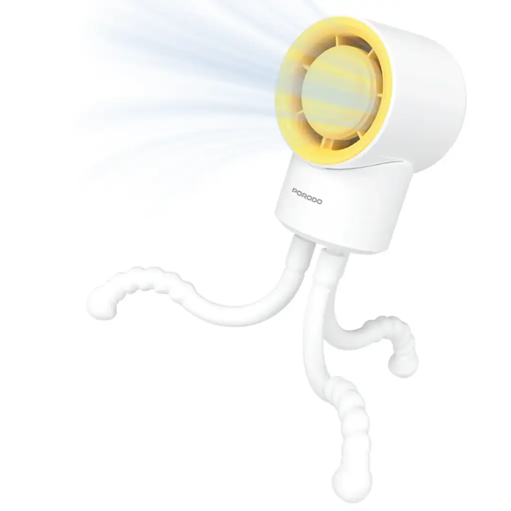 استفاده از پنکه دستی و جیبی پرودو CoolFlex Mini در پیادهروی