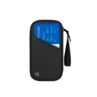 لایه محافظ ضد سرقت RFID و دوخت چرم کیف پاسپورت و مدارک پرودو