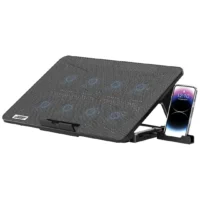 کول‌پد و پایه خنک‌کننده گیمینگ مدل Porodo Gaming 8-Fan Laptop Cooling Stand
