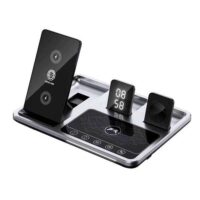 بسته‌بندی اورجینال Green Lion 4 in 1 Wireless Charging Station Gray