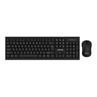 کیبورد و ماوس بی‌سیم گرین لاین مدل Green Lion Wireless Keyboard and Mouse Black